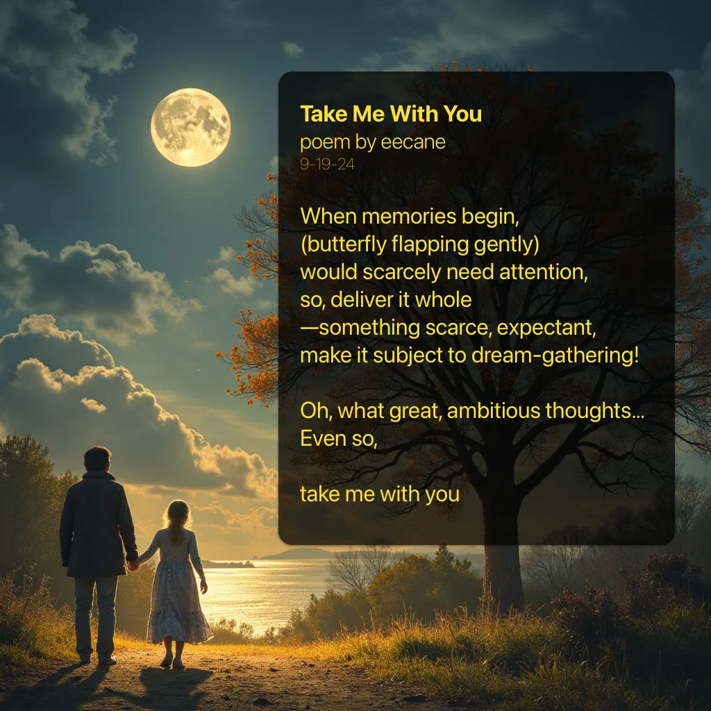 Take Me With You by Eric E. Cane